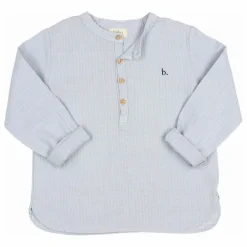Online Búho Kurta Gaze de Coton | Bleu gris