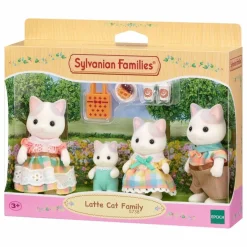Sylvanian Families La Famille Chat Latte| Maisons De Poupées