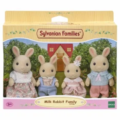 Discount Sylvanian Families La famille lapin crème Multicolore