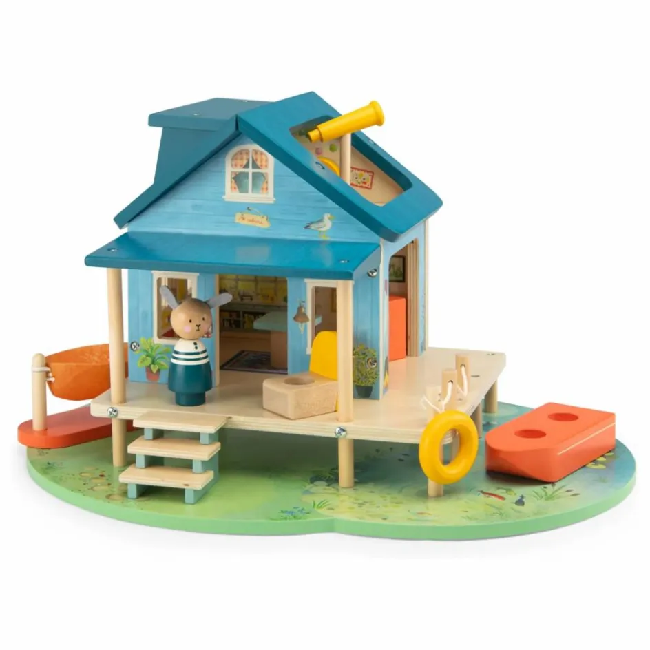 Moulin Roty La maison du lac La Grande Famille| Maisons De Poupées