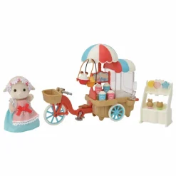 New Sylvanian Families La maman mouton et son stand de popcorn Multicolore