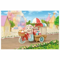 New Sylvanian Families La maman mouton et son stand de popcorn Multicolore