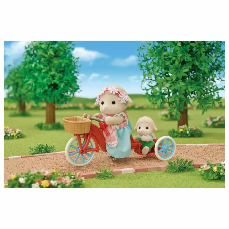 New Sylvanian Families La maman mouton et son stand de popcorn Multicolore