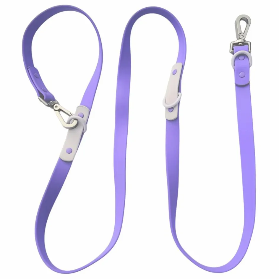 Approved by Fritz Accessoires Animaux*Laisse réglable pour chien | Lilas