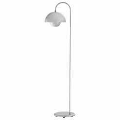 Best & Tradition Lampadaire Flowerpot VP12, Verner Panton | Chromé