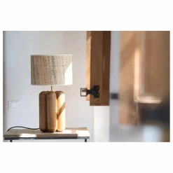 Best Lampe à poser abat-jour en raphia Charlotte | Luminaires