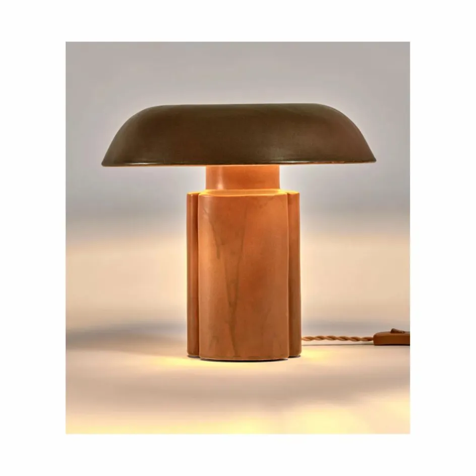 Lampe à poser en grès Oliver, Anita Le Grelle | Luminaires