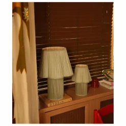 Doing Goods Luminaires*Lampe à poser en soie Myra |