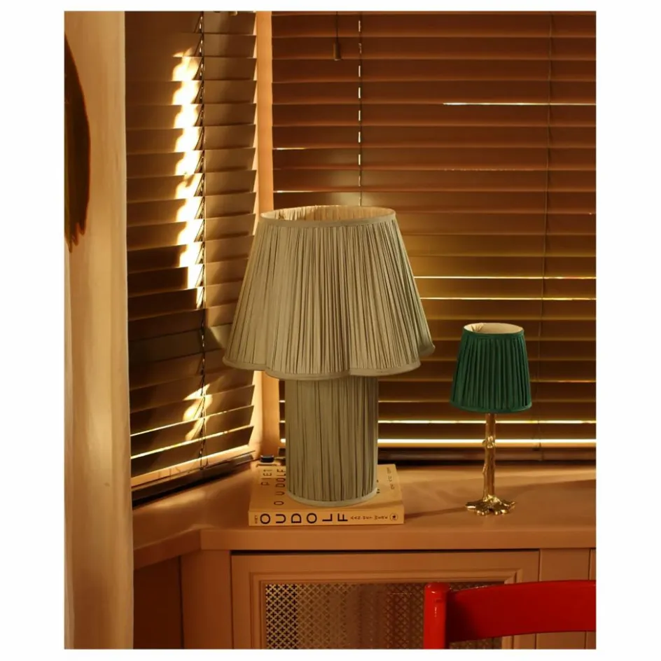 Doing Goods Luminaires*Lampe à poser en soie Myra |