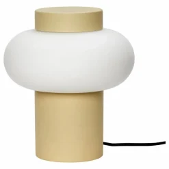 Hübsch Lampe à poser en verre et métal || Luminaires