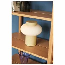 Hübsch Lampe à poser en verre et métal || Luminaires