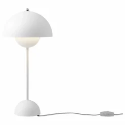Clearance & Tradition Lampe à poser Flowerpot VP3, Verner Panton | Blanc