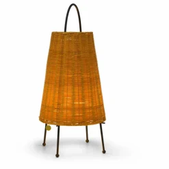 Outlet Lampe à poser Porti en rotin Luminaires