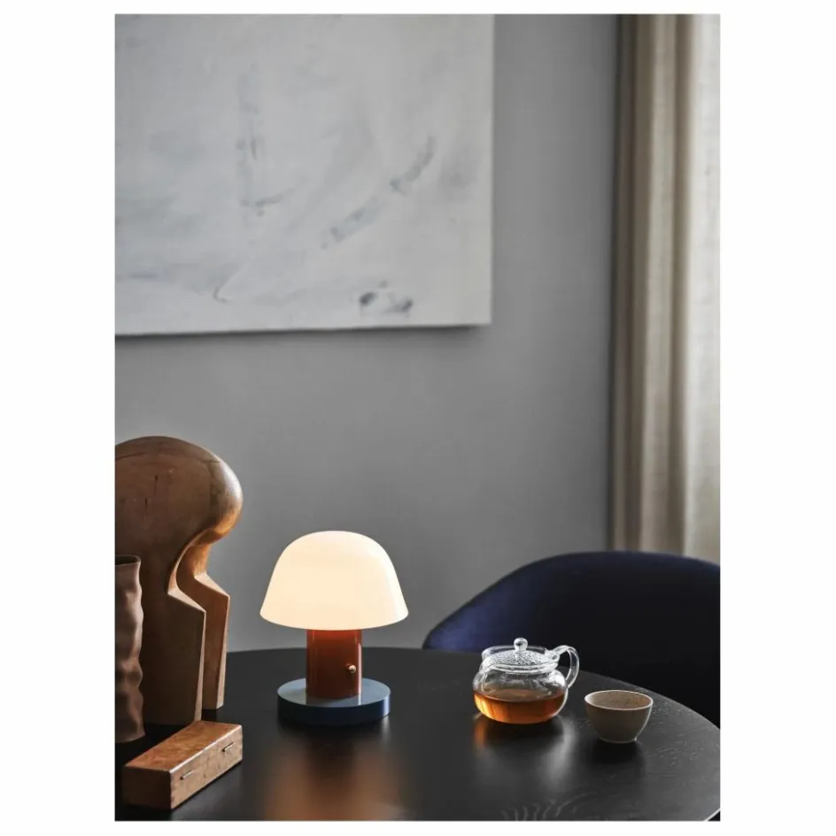 Online & Tradition Lampe à poser Setago JH27 | Bleu