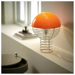 Discount Verpan Lampe à poser Wire - Verner Panton | Orange
