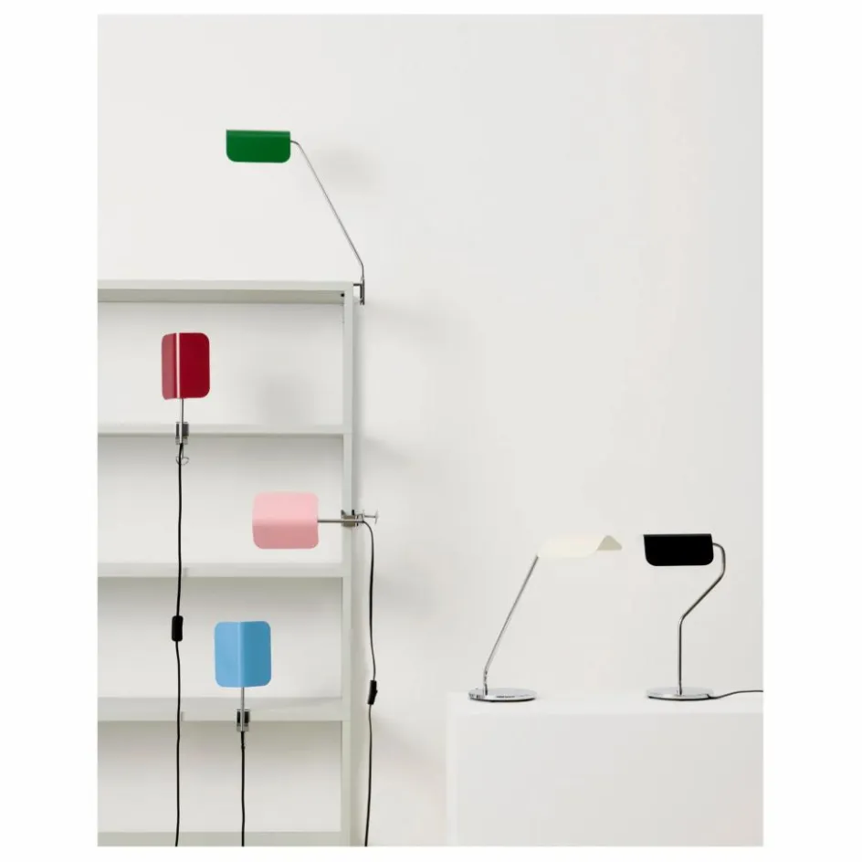 Sale Hay Lampe de bureau à clipser Apex | Vert émeraude