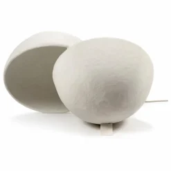 Serax Lampe Earth ronde en papier maché | Blanc