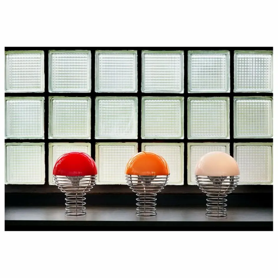Discount Verpan Lampe nomade Wire Ø18 cm Rouge