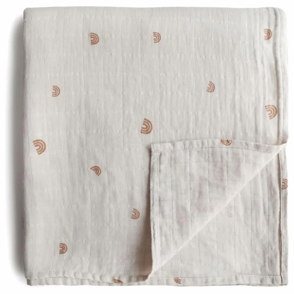Online Mushie Lange d'emmaillotage Raibows | Nude