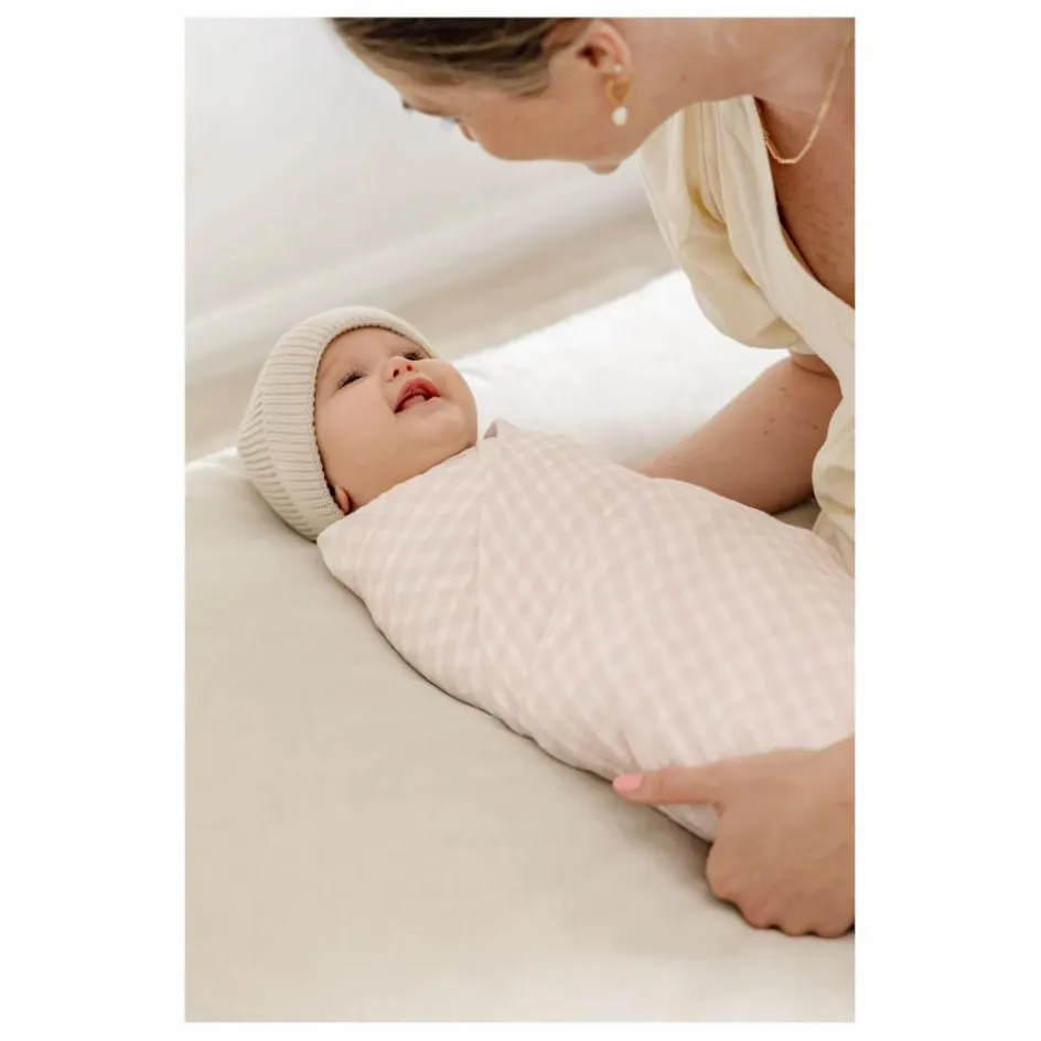 Soft Spot Lange d'emmaillotage Rosewater en coton bio || Gigoteuses, Tours De Lit|Gigoteuses, Emmaillotage