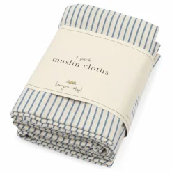 Sale Langes en coton bio Stripes - Set de 3 | Langes|Puériculture