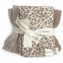 New Babyshower Langes Wild - Set de 3 | Léopard