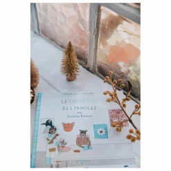 Maison Eliza Le coloriage des familles - x Smallable| Livres Jeunesse|Livres