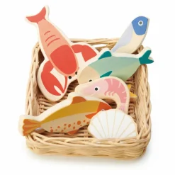 Outlet Tender Leaf Toys Le panier du marché Fruits de Mer Multicolore