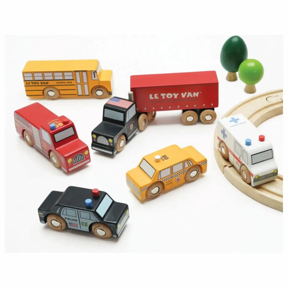 Le Toy Van Garages, Circuits*Le Set de Voitures de New York