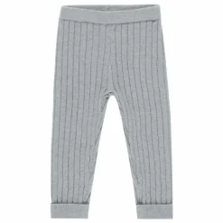 Hot Rylee + Cru Legging Côtelé Maille Mini | Bleu gris