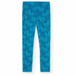 Best The Animals Observatory Legging Lace Alligator Dentelle | Bleu