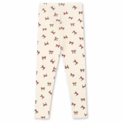 Clearance Legging Minnie Nœuds Pointelle Coton Bio | Enfant Pantalons Jeggings|Leggings, Pantalons