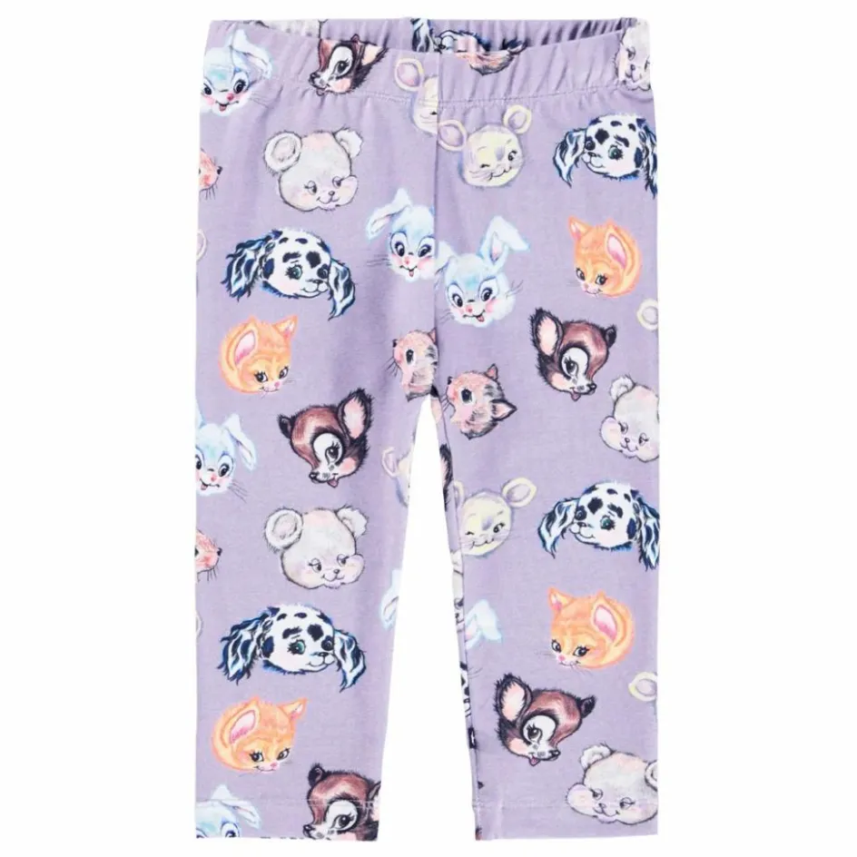 Molo Legging Stefanie Coton Bio | Lilas| Leggings, Pantalons