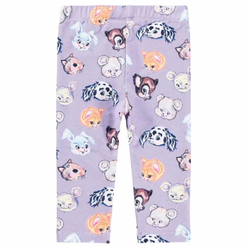 Molo Legging Stefanie Coton Bio | Lilas| Leggings, Pantalons