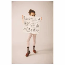 New Soor Ploom Legging Stretch Vichy Coton Bio | Bois de rose