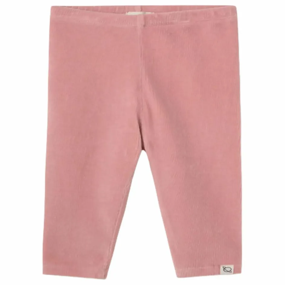 Outlet Cozmo Legging Velours Côtelé Coton Bio | Rose