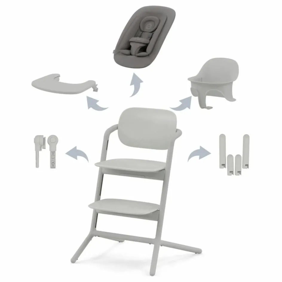 Cybex Chaises Hautes|Puériculture*Lemo - Chaise haute 4 en 1 |