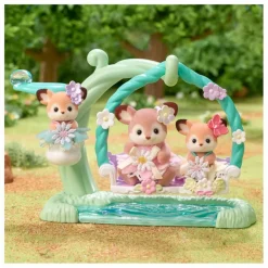 Sylvanian Families Les bébés Biche et balancelle| Maisons De Poupées