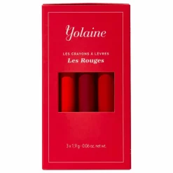 Femme YOLAINE Maquillage*Les Crayons à lèvres - - Set de 3