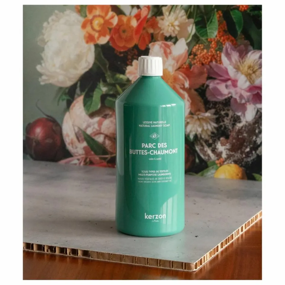 Kerzon Lessive parfumée Parc des Buttes-Chaumont - 1000 ml| Nettoyage Et Entretien
