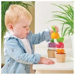 Sale Le Toy Van Légumes à empiler Multicolore