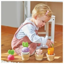 Sale Le Toy Van Légumes à empiler Multicolore
