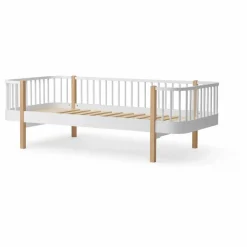 Sale Lit banquette Wood 90x200 cm en chêne Enfant Lits, Matelas Enfant