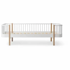 Sale Lit banquette Wood 90x200 cm en chêne Enfant Lits, Matelas Enfant