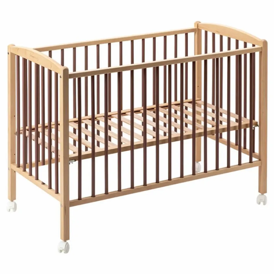 Best Combelle Lit bébé Arthur 60x120 cm | Vieux Rose