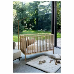 Discount Quax Lit bébé Lina 60x120 cm | Bois clair