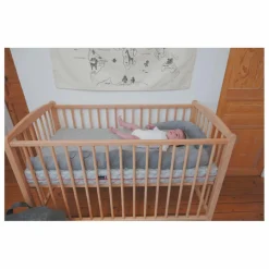 Combelle Lit bébé 70x140 cm Arthur| Lits Évolutifs|Lits Bébé