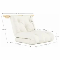 Karup Design Lit d'appoint Hooked 75x200 cm || Lits, Tables De Chevet