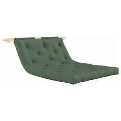 Best Karup Design Lit d'appoint Hooked 135x200 cm | Vert olive