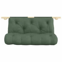 Best Karup Design Lit d'appoint Hooked 135x200 cm | Vert olive